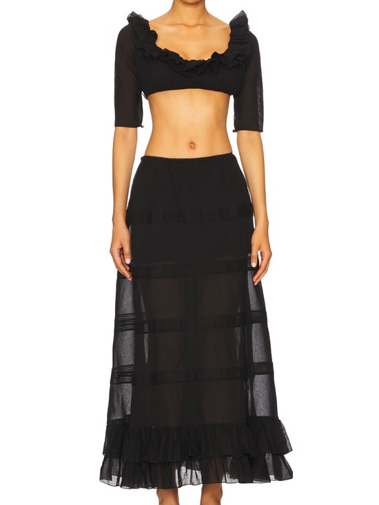 Mirror Palais Dresses & Skirts - Mirror Palais Mirage Bustle Skirt